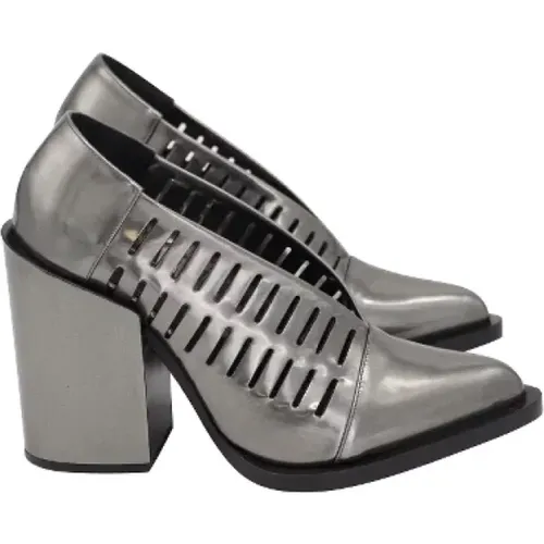 Pre-owned Leather heels , female, Sizes: 3 UK - Jil Sander Pre-owned - Modalova