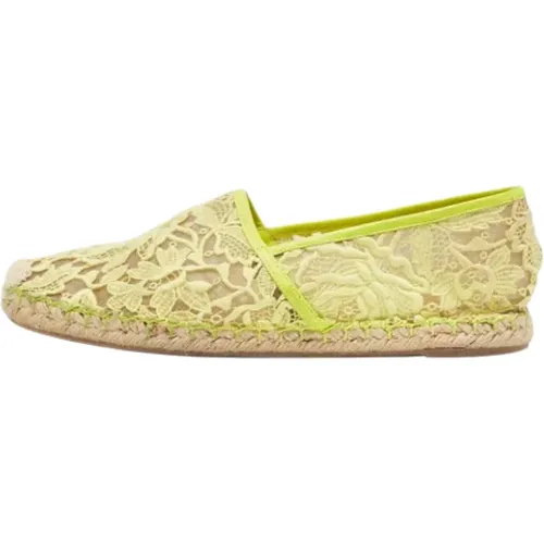 Pre-owned Lace espadrilles , female, Sizes: 6 UK - Valentino Vintage - Modalova