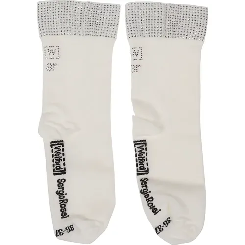 Socks , Damen, Größe: M - Wolford - Modalova