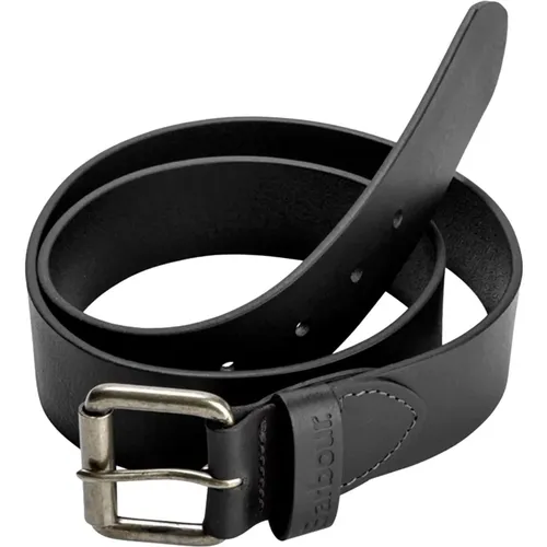 Leather Belt , male, Sizes: L, M - Barbour - Modalova