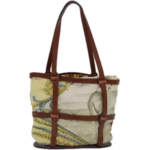 Pre-owned Nylon schultertasche , Damen, Größe: ONE Size - Salvatore Ferragamo Pre-owned - Modalova