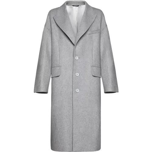 Oversize Monobreasted Coats , male, Sizes: L, M - Dolce & Gabbana - Modalova