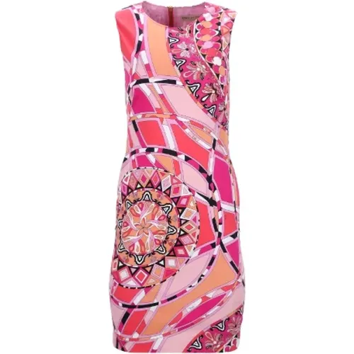 Pre-owned Cotton dresses , female, Sizes: XS - Emilio Pucci Pre-owned - Modalova