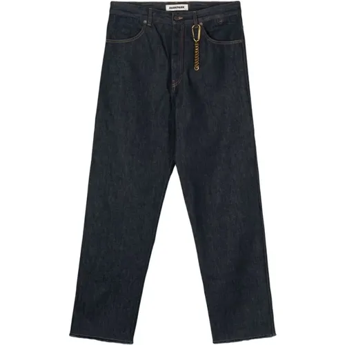 Dunkle Waschung Denim Jeans , Herren, Größe: W32 - Darkpark - Modalova