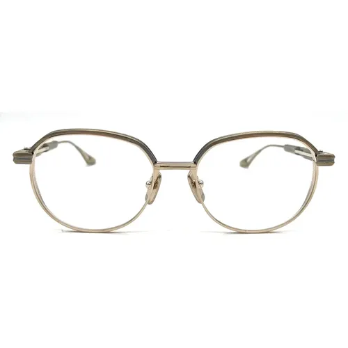 Metallic Optical Frames for Men , male, Sizes: 53 MM - Dita - Modalova