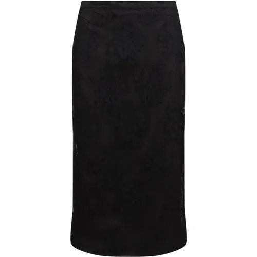 Tulle sheer midi skirt , female, Sizes: M, S - Dolce & Gabbana - Modalova