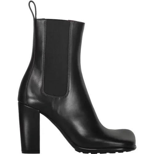 Storm Leder Stiefeletten - Bottega Veneta - Modalova