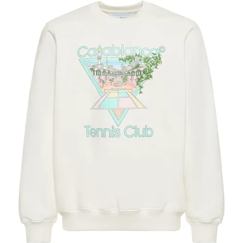 Weiße Tennis Club Sweatshirt - Casablanca - Modalova