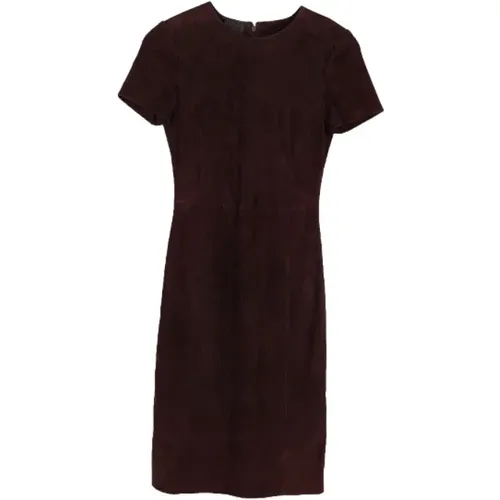 Pre-owned Suede dresses , female, Sizes: S - Prada Vintage - Modalova