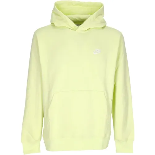 Luminous Sportswear Club Fleece Hoodie , male, Sizes: 2XL, L, XL, S - Nike - Modalova