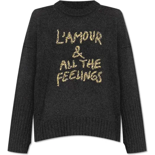 Wool Sweater Malta We Feeling , female, Sizes: L - Zadig & Voltaire - Modalova