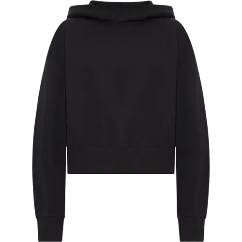 Hoodie mit Logo-Print , Damen, Größe: 2XS - Y-3 - Modalova