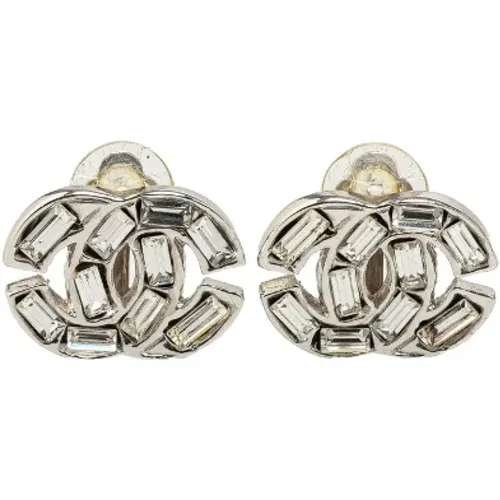 Pre-owned Metal earrings , female, Sizes: ONE SIZE - Chanel Vintage - Modalova