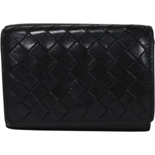 Pre-owned Leather wallets , female, Sizes: ONE SIZE - Bottega Veneta Vintage - Modalova