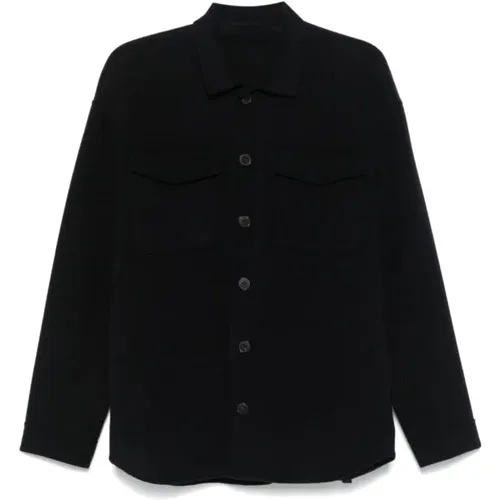 Stylish Jackets Shirt , male, Sizes: L, S, M, XL - Low Brand - Modalova