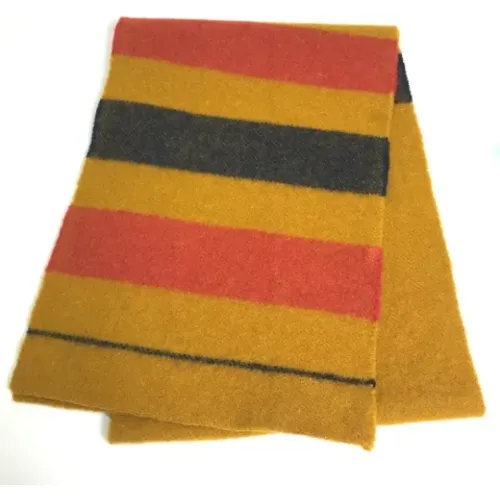 Pre-owned Wool scarves , female, Sizes: ONE SIZE - Hermès Vintage - Modalova