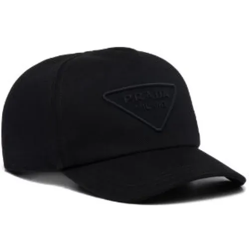 Schwarze Stilvolle Hüte Prada - Prada - Modalova