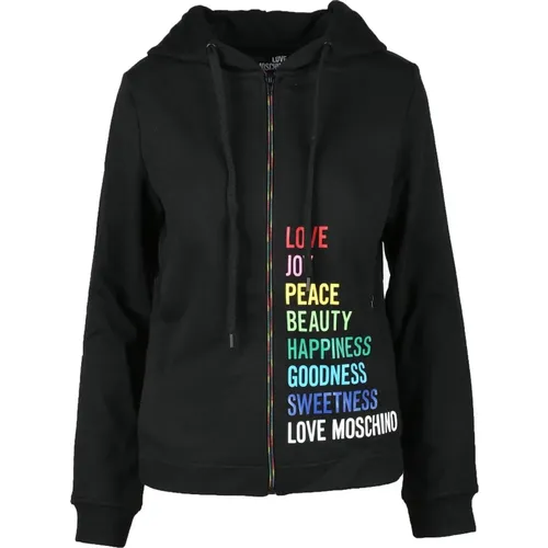 Sweatshirt for Women , female, Sizes: 2XS, XS, M, S - Love Moschino - Modalova