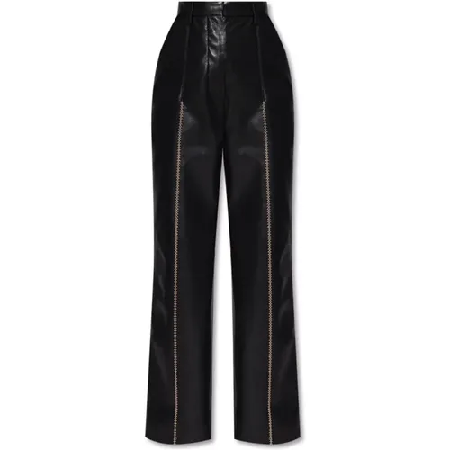 Lucee trousers in vegan leather , female, Sizes: S - Nanushka - Modalova