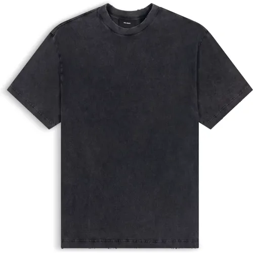 Optic Distressed T-Shirt , Herren, Größe: S - Axel Arigato - Modalova