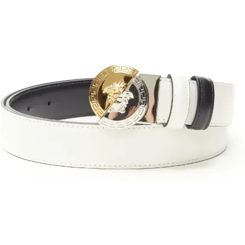 Pre-owned Leather belts , male, Sizes: ONE SIZE - Versace Pre-owned - Modalova