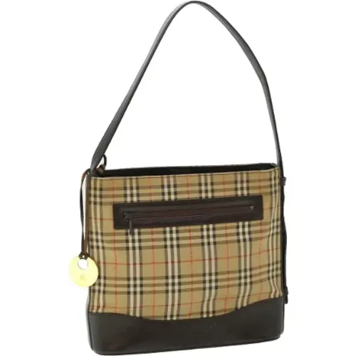 Pre-owned Leder Schultertasche , Damen, Größe: ONE Size - Burberry Vintage - Modalova