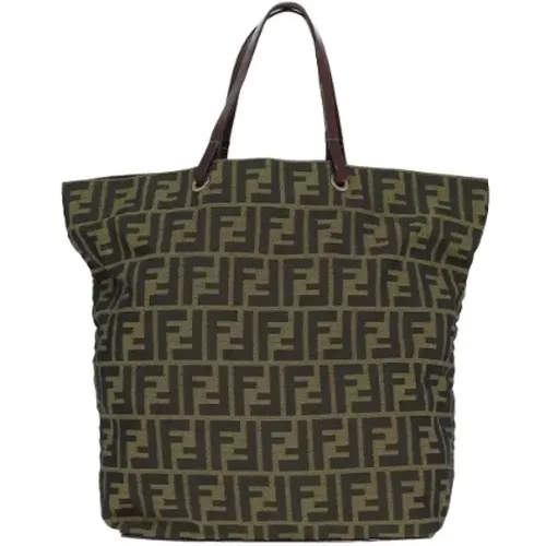 Pre-owned Canvas totes , female, Sizes: ONE SIZE - Fendi Vintage - Modalova