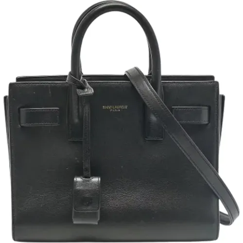 Pre-owned Leather totes , female, Sizes: ONE SIZE - Yves Saint Laurent Vintage - Modalova