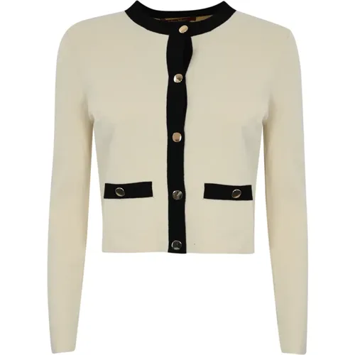 Kontrast Cropped Viskose Jacke - Max Mara Studio - Modalova