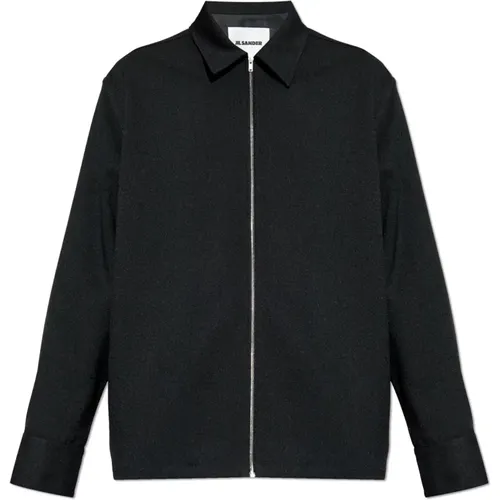 Shirt with collar , male, Sizes: L, S, M, XL - Jil Sander - Modalova