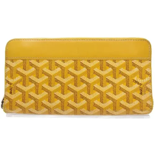 Pre-owned Fabric wallets , female, Sizes: ONE SIZE - Goyard Vintage - Modalova