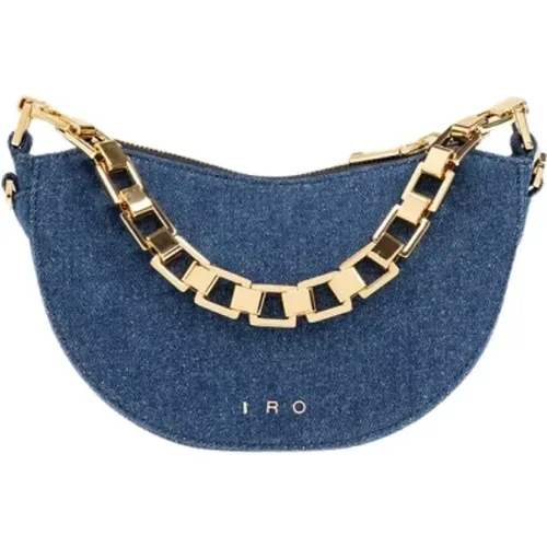 Bag Arc Baby Denim , female, Sizes: ONE SIZE - IRO - Modalova