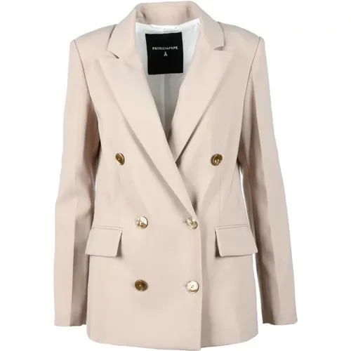 Elegante Jacke aus Polyester Elasthan - PATRIZIA PEPE - Modalova