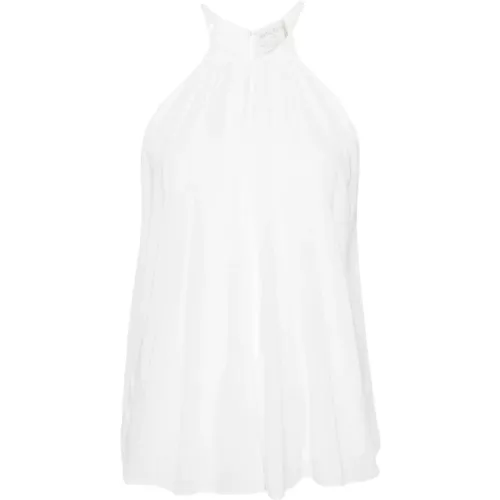 Cotton and silk camisole top , female, Sizes: S, XS - Forte Forte - Modalova