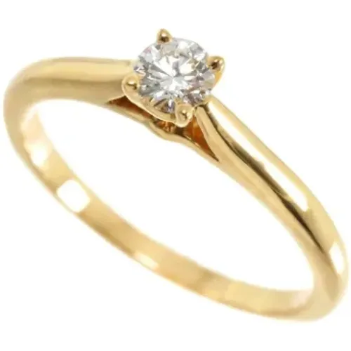 Pre-owned Gold rings , female, Sizes: ONE SIZE - Cartier Vintage - Modalova