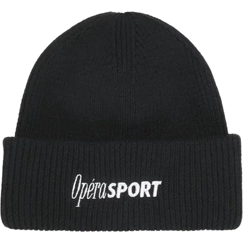 Schwarze André Unisex Beanie - Opéra Sport - Modalova