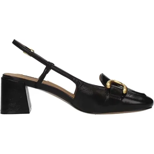 Square Toe Leather Pumps , female, Sizes: 3 UK - Bibi Lou - Modalova