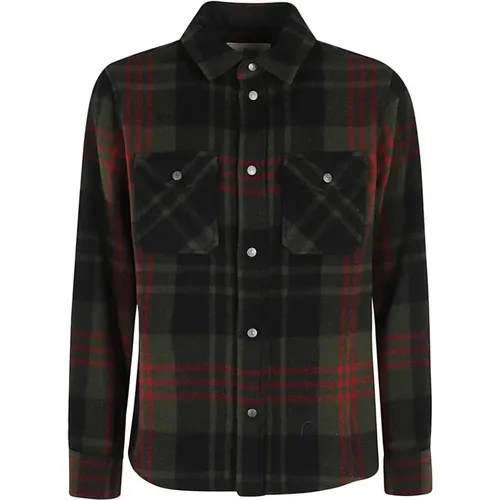 Alaskan Melton Overshirt Woolrich - Woolrich - Modalova