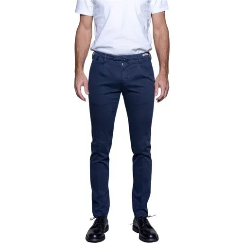 Slim-fit Trousers , male, Sizes: S - L.b.m. 1911 - Modalova