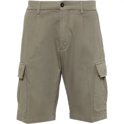 Cargo Shorts with Blended Cotton , male, Sizes: 2XL, 3XL, XL, M - Corneliani - Modalova