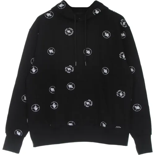 Polka Dot Hooded Sweatshirt , male, Sizes: L, XL, S, M - Element - Modalova