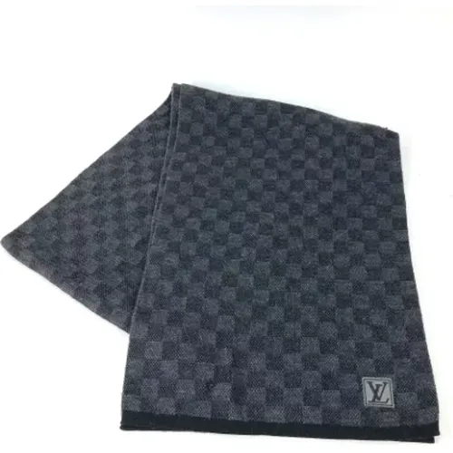 Pre-owned Wool scarves , female, Sizes: ONE SIZE - Louis Vuitton Vintage - Modalova