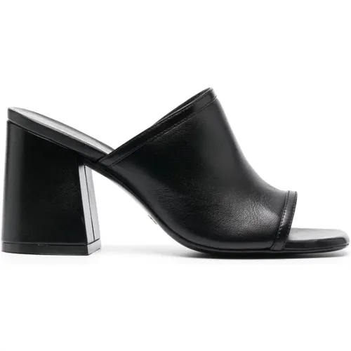 Cayman 85 Block Slide Sandals , female, Sizes: 6 UK, 3 1/2 UK - Stuart Weitzman - Modalova