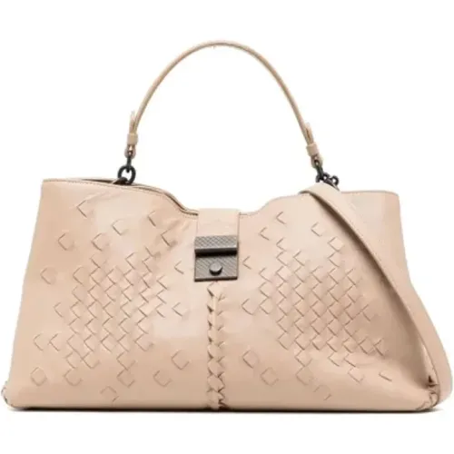 Pre-owned Leather totes , female, Sizes: ONE SIZE - Bottega Veneta Vintage - Modalova