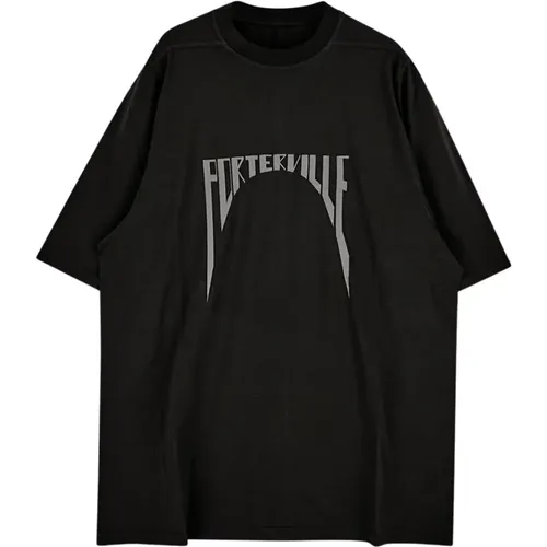 Jumbo Baumwoll T-shirt , Herren, Größe: L - Rick Owens - Modalova