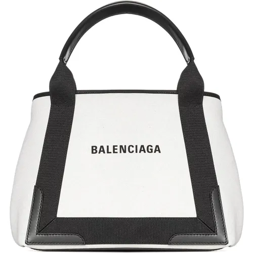 Navy Cabas Bags , female, Sizes: ONE SIZE - Balenciaga - Modalova