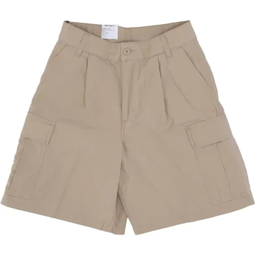 Cargo Shorts Sable Rinsed , male, Sizes: W36, W30, W31, W32, W33, W28, W34, W29 - Carhartt WIP - Modalova