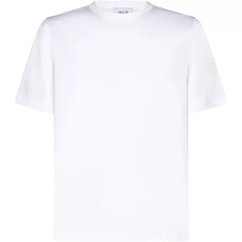 Weiße T-Shirts und Polos , Herren, Größe: XL - D4.0 - Modalova