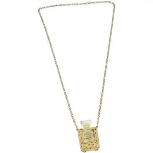 Pre-owned Metal necklaces , female, Sizes: ONE SIZE - Chanel Vintage - Modalova