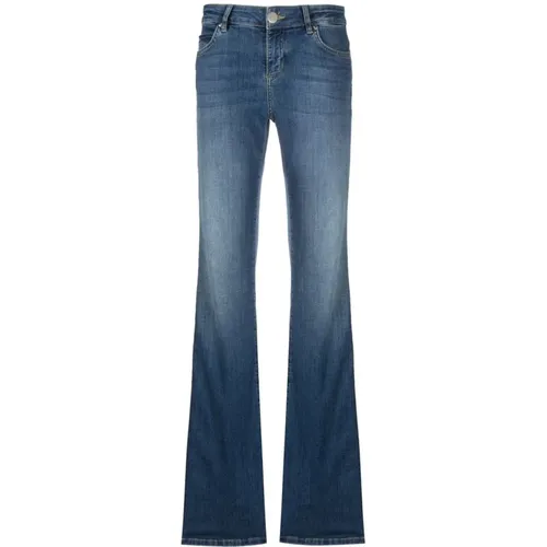 Frida flare denim jeans , female, Sizes: W28, W25, W26, W27, W29 - pinko - Modalova